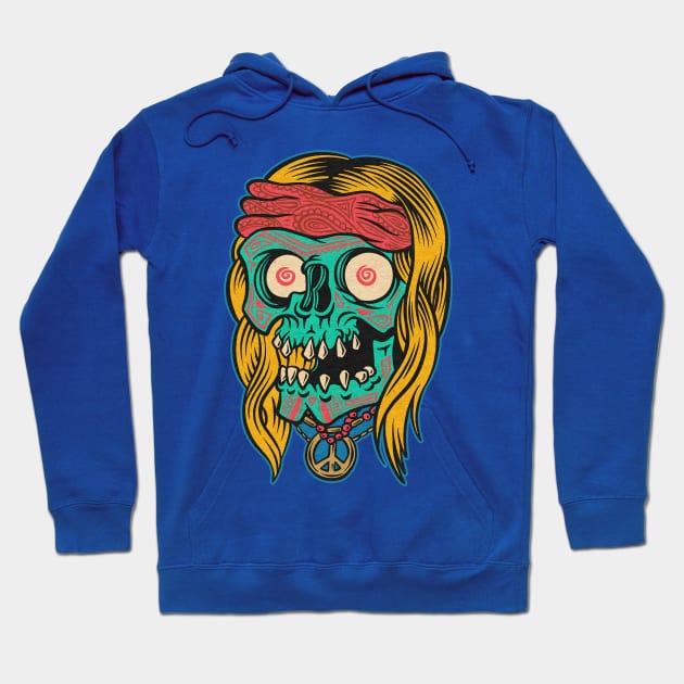 drooling Skuls Hoodie by You're an asshole